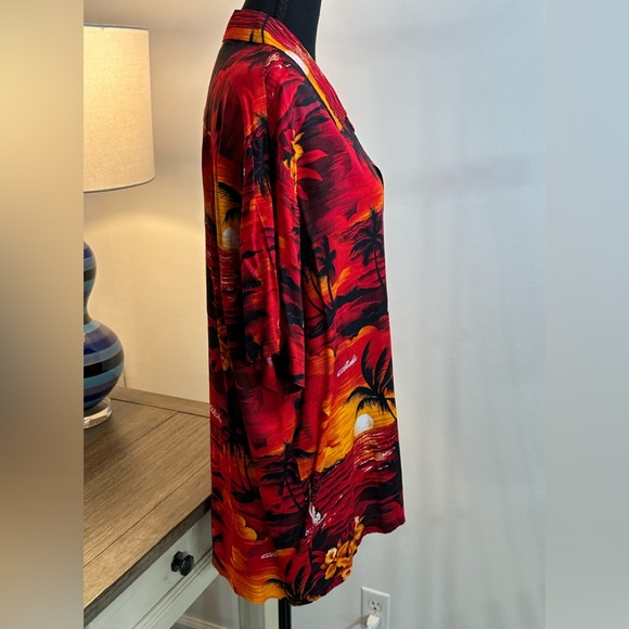 Aloha Hut Hawaii Sunset Hawaiian Shirt - Size XL - Picture 5 of 10
